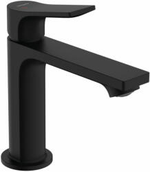 Hansgrohe Zebris mosdócsaptelep 110 CoolStart, automata leeresztő garnitúrával, matt fekete (72570670)