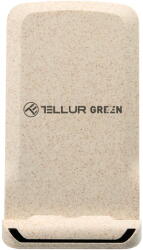Tellur Incarcator wireless Tellur Green, certificat Qi, 15W, Crem (TLL151311)