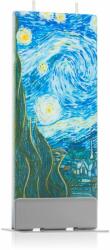 FLATYZ Fine Art The Starry Night gyertya 6x15 cm