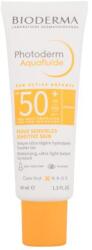 BIODERMA Photoderm Aquafluide Invisible SPF50+ hidratáló és mattító napozó fluid arcra 40 ml uniszex