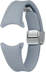 Samsung Curea smartwatch Samsung D-Buckle Hybrid Eco-Leather Band pentru Galaxy Watch6, Slim (S/M), Albastru (ET-SHR93SLEGEU) - evomag