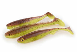  FOX RAGE Fox Rage Spikey Shad New Ultra UV Colours 9cm UV Green Pumpkin