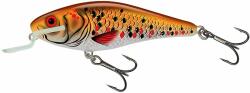 SALMO Salmo Wobler Executor Shallow Runner Floating - 5cm Holographic Golden Back