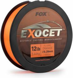 FOX Exocet Fluoro Orange Mono 0.30mm 14lb/6.5kg (1000m)