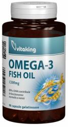 Vitaking Omega 3 ulei de peste 1200 mg, 90 capsule, Vitaking
