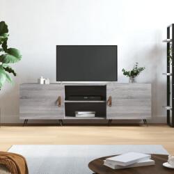vidaXL szürke sonoma színű szerelt fa TV-szekrény 150x30x50 cm (829074)