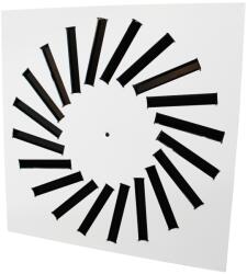 Dalap Négyzet alakú perdületes anemosztát AM 293x293 mm / 12 lamellás (80131)