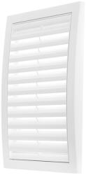 Dalap GP 180x250 RNI ASA műanyag szellőzőrács rovarhálóval, fehér (2026)