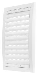 Dalap GP 180x250 RNP ASA műanyag, kézzel szabályozható szellőzőrács, 180x250 mm, fehér (2032)