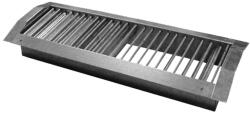 Dalap Szellőzőrács légcsatornákba állítható lamellákkal 410x155 mm (50038)