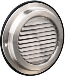 Dalap Rozsdamentes szellőzőrács fix zsaluval Ø 100 mm (99500)