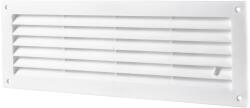 Dalap Szabályozható műanyag ajtórács 368x130 mm, fehér (373)