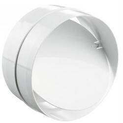 Dalap PVC belső csőtoldó visszacsapó szeleppel, kerek Ø 100 mm (1111)