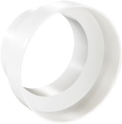 Dalap PVC kerek szűkítő idom Ø 80 / 100 mm a légcsatorna átmérőjének megváltoztatására (110)