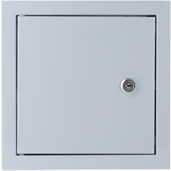 Dalap Zárható fém szervízajtó 300x300 mm, szürke (3404)