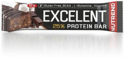 Nutrend Excelent 25% csoki-kókusz ízű fehérje szelet - 85g - bio
