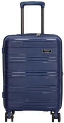 Dugros Valencia kék 4 kerekű bővíthető kabinbőrönd (21132002-S)