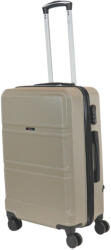 Benzi Simple szürke 4 kerekű közepes bőrönd (BZ5739-M-szurke)