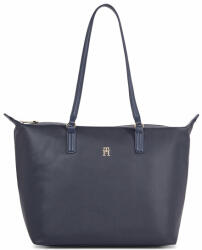 Tommy Hilfiger Дамска чанта Tommy Hilfiger Poppy Plus Tote AW0AW15856 Space Blue DW6 (Poppy Plus Tote AW0AW15856)