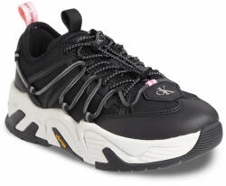 Calvin Klein Сникърси Calvin Klein Jeans Chunky Runner Vibram Alt Cl Wn YW0YW01213 Black/Cotton Candy 01C (Chunky Runner Vibram Alt Cl Wn YW0YW01213)