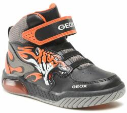 GEOX Сникърси Geox J Inek Boy J369CC 0BUCE C0038 M Black/Orange (J Inek Boy J369CC 0BUCE C0038 M)