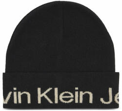 Calvin Klein Jeans Căciulă Calvin Klein Jeans Logo Beanie K60K611271 Black BDS