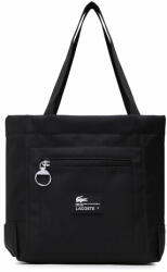 Lacoste Táska Lacoste S Shopping Bag NF4197WE Noir Patch L51 00
