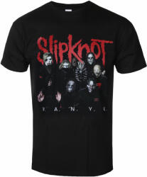 ROCK OFF tricou stil metal bărbați Slipknot - WANYK Logo - ROCK OFF - SKTS47MB