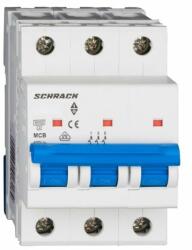 Schrack Technik Kismegszakító AMPARO 6kA, C 50A, 3 pólusú (AM617350)