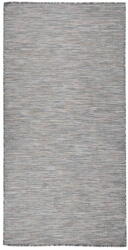 vidaXL barna-kék lapos szövésű kültéri szőnyeg 100 x 200 cm 340815