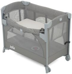 joie - Patut pliant pentru cosleeping Kubbie Foggy Gray