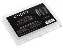 Cupio Tipsuri full nail dizolvabile set 240buc - Extra Short Coffin