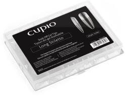 Cupio Tipsuri full nail dizolvabile set 240buc - Long Stiletto