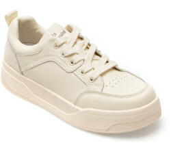 Flavia Passini Pantofi FLAVIA PASSINI albi, 23087, din piele naturala 40