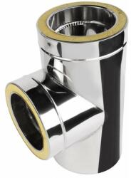PRODMAX 400/500 Piesă în T 87° /0, 6mm inoxidabil