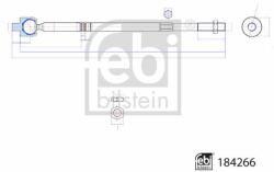Febi Bilstein Bieleta de directie FEBI BILSTEIN 184266 (184266)