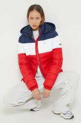 Tommy Jeans rövid kabát női, sötétkék, átmeneti - sötétkék XS - answear - 58 990 Ft