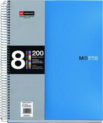 Miquelrius Note Book A4 spirálfüzet vonalas 8x25 lap (A15246181)