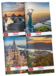 Herlitz City A/4 80-32 lapos sima füzet (09542465)