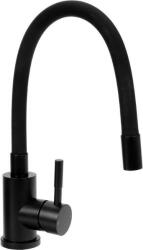 TOYA BLACK FLEXIBLE mosogató csaptelep, fekete
