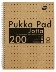 Pukka Pad Jotta Kraft A4 spirálfüzet vonalas 100 lap (PUP9565)