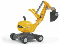 Rolly Toys Excavator cu roti, rollyDigger CAT, galben