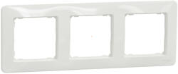 Schneider Electric Sedna Design fehér színű hármas keret, vízszintes és függőleges szerelésre, fényes felület, SDD311803 (SDD311803)