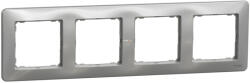 Schneider Electric Sedna Design - SDD313804 -Négyes keret, univerzális, alumínium (SDD313804)