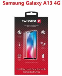 SWISSTEN Full Glue Samsung A135 Galaxy A13 4G 3D üvegfólia - fekete (54501822)