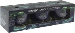 Yankee Candle Lakefront Lodge votív gyertya üvegben 3 x 37 g