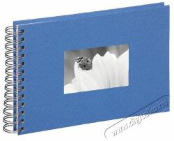 PAGNA 24x17cm fehér lapos spirálos kék fotóalbum