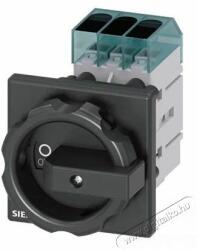 Siemens 3LD3054-0TK51 75kW panelre szerelhető fekete kar főkapcsoló
