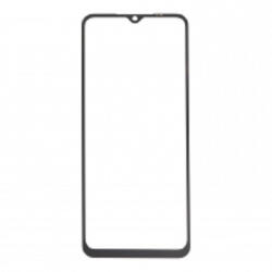 Xiaomi Redmi 10C, Poco C40 üveg előlap + OCA ragasztó, fekete (OEM)