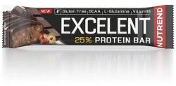 Nutrend Excelent 25% csoki-mogyoró ízű fehérje szelet - 85g - biobolt